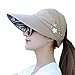 Summer Trucker Hats for Women Girls UV Protection Quick Dry Breathable Ponytail Friendly Fashion Lightweight Dad Cap Gardening Travel Trekking Baseball Hat Navy