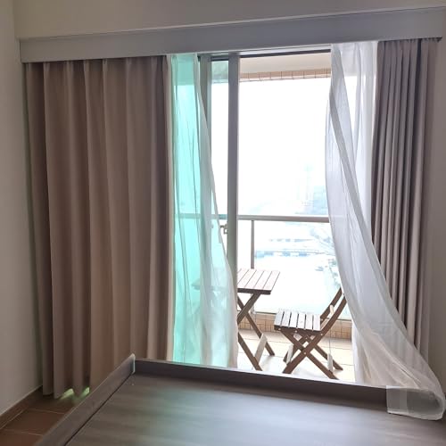 Corniche de plafond blanche 115 cm pour cantonnière et rideau - 8