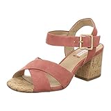 s.Oliver 28316-24 Damen, Frauen Sandalen,Riemchensandalen,Da.-Sandalette,Sandalette,Sommerschuh,Sommersandale,Absatz,MAUVE (Pink)