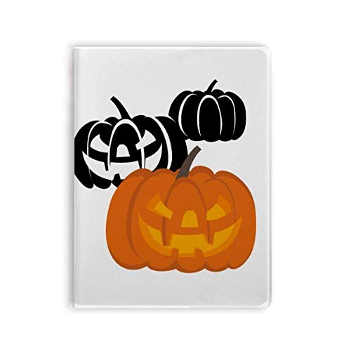 Carnet de notes Halloween citrouilles broché format A5