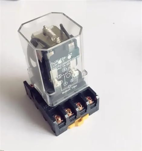Relé JQX-10F 2Z DC24V para automatizar el sistema de riego y luces de su hogar