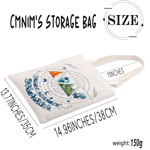 Bolso tote Z A-demy para libros, regalo para gemelos, merchandising oficial para fans miniatura 4