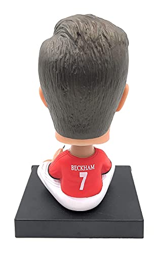 Image of AUGEN Super Hero David Beckham Action Figure Limited Edition Bobblehead with Mobile Holder for Car Dashboard, Office Desk & Study Table (Pack of 1)