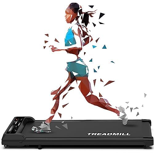 Walking Pad Under Desk Treadmill with 265lbs Capacity, Portable for Home Office with Remote Control, 2.25HP for Walking and Jogging by CIIHI C - Used condition - US$133.67