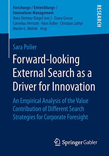 Buy Forward-looking External Search as a Driver for Innovation — BookShops.in
