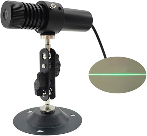 Proyector de generador de línea de luz verde a prueba de agua de 12 V para piedra madera pluma corte Alingment 1.024 * 4.094 in