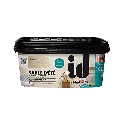 Peinture décorative dépolluante SABLE D'ETE H+ 2L PAYS DE LOIRE - ID Paris