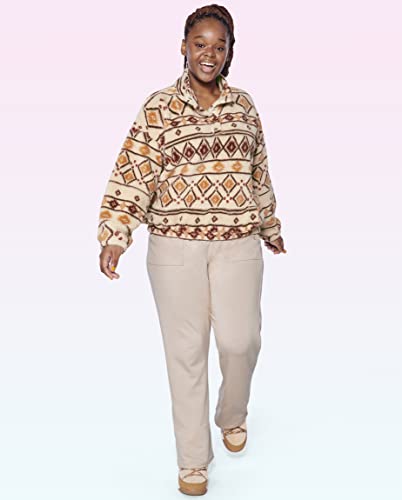 Image of Sugar & Jade Girls' Teen Fleece Straight Leg Sweatpant