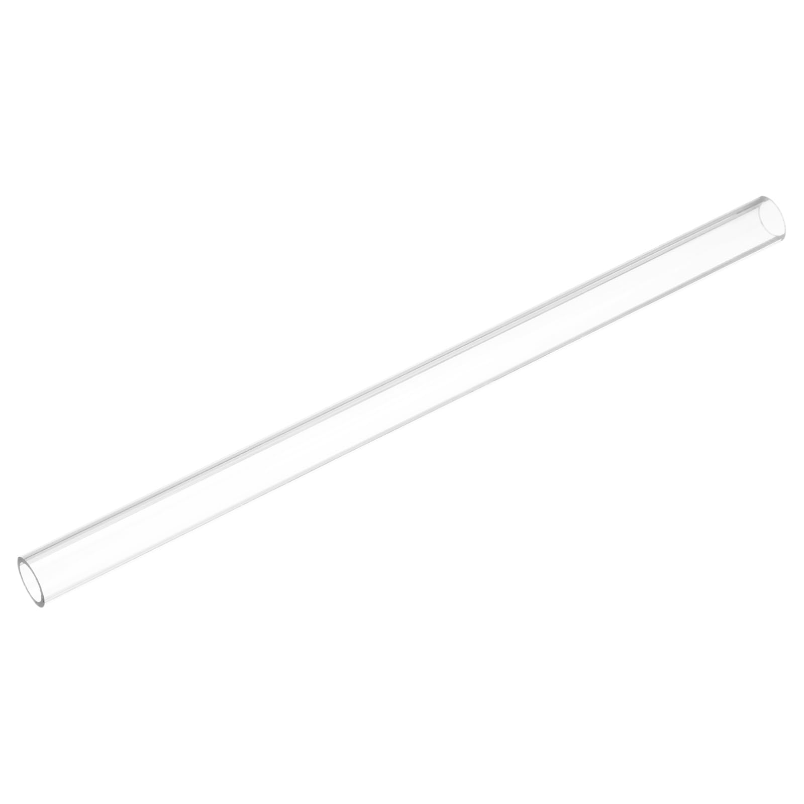 uxcell 2pcs Clear Rigid Tubing Pipe 14mm ID x 18mm OD 1Ft(305mm) Round Plastic Polycarbonate Tube