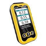 MOESAPU Geiger Counter Nuclear Radiation Detector Nuclear Water Seafood Detection Radiation Dosimeter with LCD Display, Portable Handheld Beta β Gamma γ X-ray Rechargeable Radiation Monitor Meter