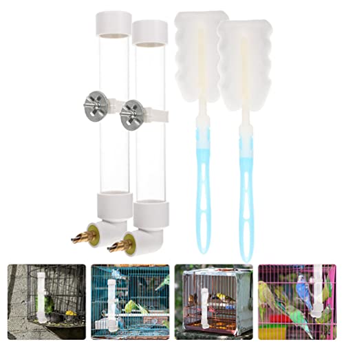Ipetboom 2 Set Distributore di Acqua per Uccelli