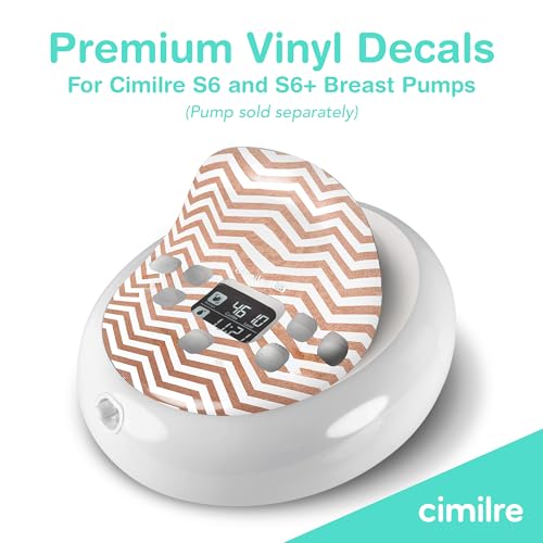 Calcomanía Rose Gold Chevron para Extractor de Leche S6 y S6+ miniatura 2