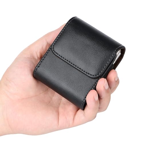 for Motorola RAZR, for Samsung Z Flip Case, with Belt Loop 360° rotatable, Magnetic Closure Leathers Case for Moto Razr/Plus/Ultra 2025 2024 2023, for Samsung Galaxy Z Flip 7/6/5/4/3 (Leathers-360°)