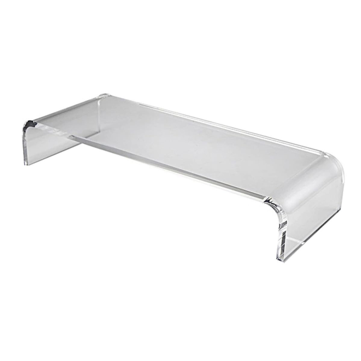 Toddmomy Elevador de Monitor de Acrílico Blanco para Portátil y Libros