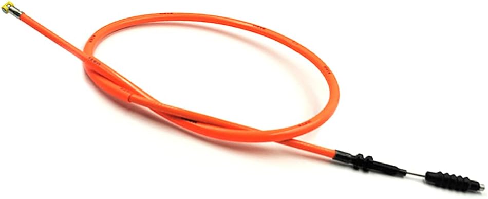 OUDIMO Replacement Clutch Cable with 316 Stainless Steel Core Dirt Bike Clutch Line for NC Engine 125CC 200CC 250CC Dirt Pit Bikes Enduro Motocross (Orange)