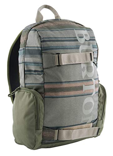 Burton Emphasis Pack Mochilas  Unisex Adulto  Verde  Tusk Stripe Print   Talla Única
