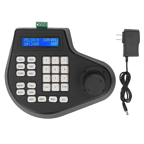Mini teclado analógico para cámara PTZ Pelco D P RS485 con palanca de mando 2D