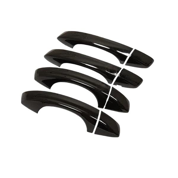 Moulure de protection extérieure en ABS noir brillant pour Seat Ibiza MK5