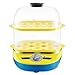Elektryczny kocioł do gotowania jajek, jajowarka, Deluxe parowalny kocioł na jajka z dwiema warstwami 14 Jaj Pojemność Trwały elektryczny Multi ze stali nierdzewnej