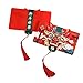 SM SunniMix Traditional Hongbao Red Envelope for Spring Festival Celebrations, Style B, 6 Card Slots
