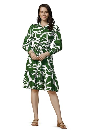Image of Fashion Dream Women's Fit And Flare Above the Knee Above Knee Length Dress|Onepiece Stylish|Short Dresses |Western Dress