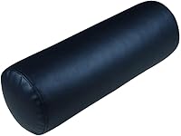 Vista 19 de Almohada larga de cuero, almohada cervical para el cuello, almohada cilíndrica decorativa, almohada redonda multifuncional para rodilla