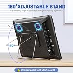 14" Portable TV, Small Television with Antenna ATSC Tuner, Battery Powered TV LCD Monitor 1080P, HDMI, USB, AV in, for Camping, Car, RV, Travel, Remote Control