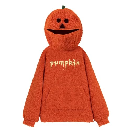 Mommy and Me Matching Outfits Halloween Family Matching Hoodie Shirts Pumpkin Fleece Sweatshirt Pullover TopMommy and Me2