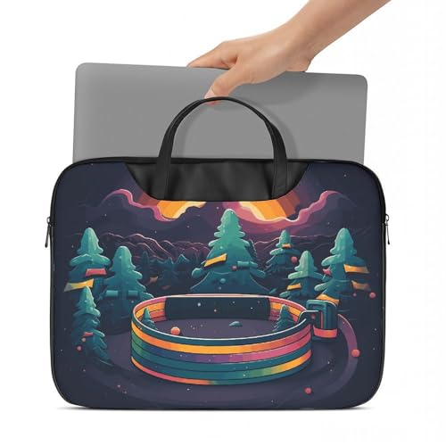 Maletín bandolera impermeable para laptop 17 pulgadas miniatura 5