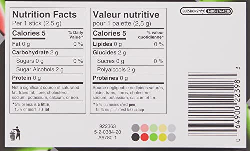 Wrigley 5 Prism Electric Watermelon Gum, 10Ct X 15Pcs, (Imported From Canada) #TOP6