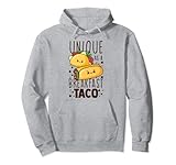 Lustige Tacos-Enthusiasten Mexikanische Delikatessen Graphic Pun Pullover Hoodie