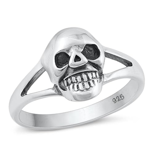CHOOSE YOUR STYLE Sterling Silver Skull Ring