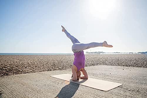 Miniatura 7 de Esterilla de yoga de corcho premium con marcas de alineación  Esterilla de yoga caliente antideslizante de 0.197 in de grosor  Ecológico no tóxico