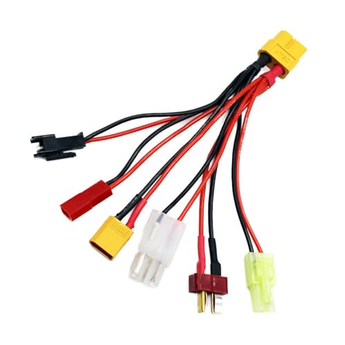 Cable divisor Aviation Grade 6 Way XT60 para UAV miniatura 3