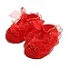 Baby Shoes Fashion Toddler Shoes Floor Shoes Baby Sandals Soft Soled Toddler Shoes Baby Princess Shoes Toddler Heels (Red, 0-6 Months)