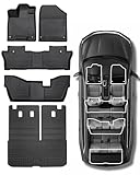COTAZA Car Floor Mats for Honda Pilot 2016-2022 8 Seats (No Elite Models),...