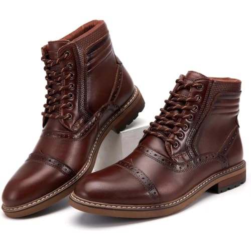 Image of Arkbird Men's Chukka Boots Genuine Leather Ankle Boot for Men Classic Casual Oxford Style Footwear