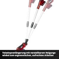 Einhell Akku-Gras- und Strauchschere GE-CG 18/100 Li T-Solo Power X-Change (Li-Ion, 18 V, Teleskopstiel, Schnittbreite Grasschneideblatt 100 mm, Strauchscherenmesser 200 mm, ohne Akku und Ladegerät) – Ansicht 8