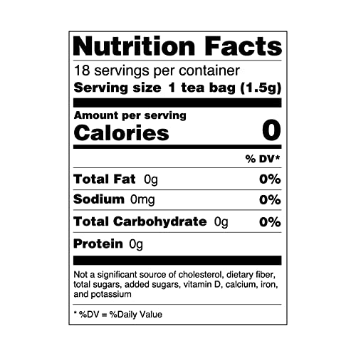 Buddha Teas Organic Elderberry Tea - Kosher, Caffeine-Free, Gmo-Free - 18 Bleach-Tea Bags, Pack Of 3 #TOP4