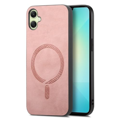 �}�O�l�b�g�� �X�}�z�P�[�X �Ή��@�� for Samsung Galaxy A07 / A06,�Ή��@�� for MagSafe ���C�����X�[�d���}�O�l�b�g���ԍڃz���_�[�Ή� �ϏՌ��ی�J�o�[ Pink