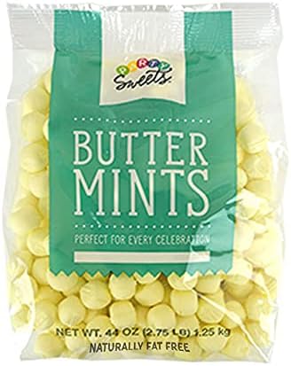 Party Sweets Yellow Buttermints, 2.75lb, Appx. 350 Pieces