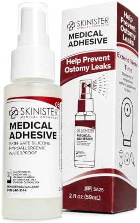 Medical Adhesive Spray – Silicone Skin Glue for Ostomy Supplies