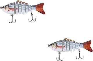 BESPORTBLE 2pcs bass Lures Fishing Lures for bass Fishing baits Fishing bass Fishing Lures Artificial Lures Fishing Gear 10cm Striped bass
