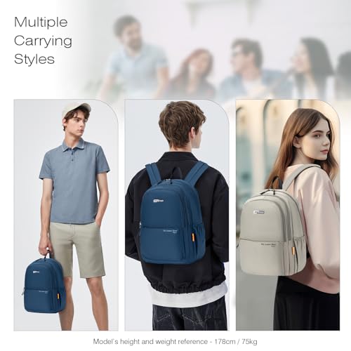 SPAHER Wizzair Hand Luggage 40 x 30 x 20 Ultralight Travel Backpack 25L Hand Luggage for Easyjet Waterproof Travel Bag Under Seat Hand Luggage Small City Backpack College Weekender Backpack Men Women