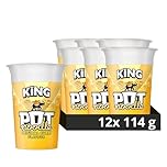 Pot Noodle Original Curry King Pot Noodle instant vegetarian snack quick to make noodles 12x 114 g