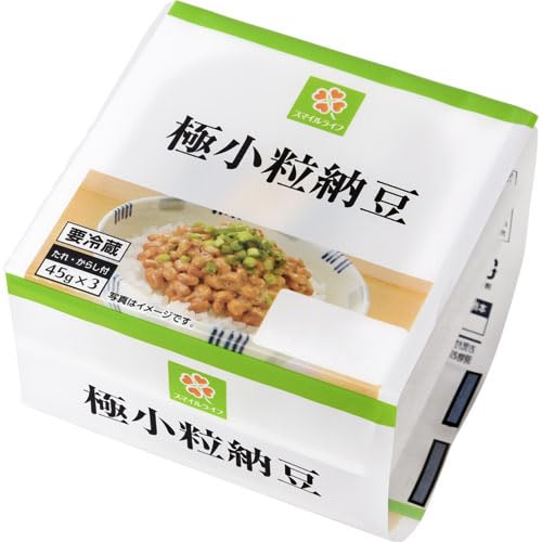 スマイルライフ 極小粒納豆 45g×3