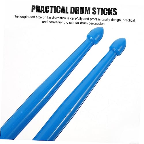 Baquetas de nylon durables para jazz y percusión color azul cielo miniatura 6