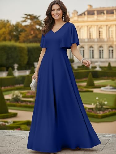 Image of KOH KOH Womens Long Elegant Bridesmaid Evening Cocktail Modest Maxi Dress