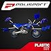 Polisport Motocross (MX) Replica Plastic Kit for Yamaha YZ85 (2015-2021) Dirt Bike – OEM Quality, Durable, Flexible & Perfect Fit – Blue/Black