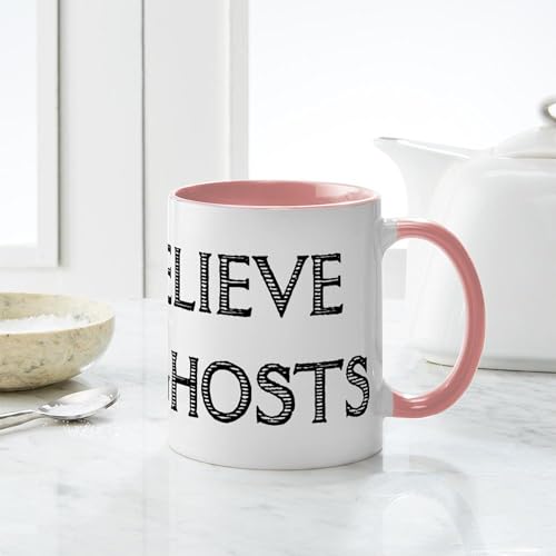 Taza de cerámica 11 oz I Believe In Ghosts miniatura 6